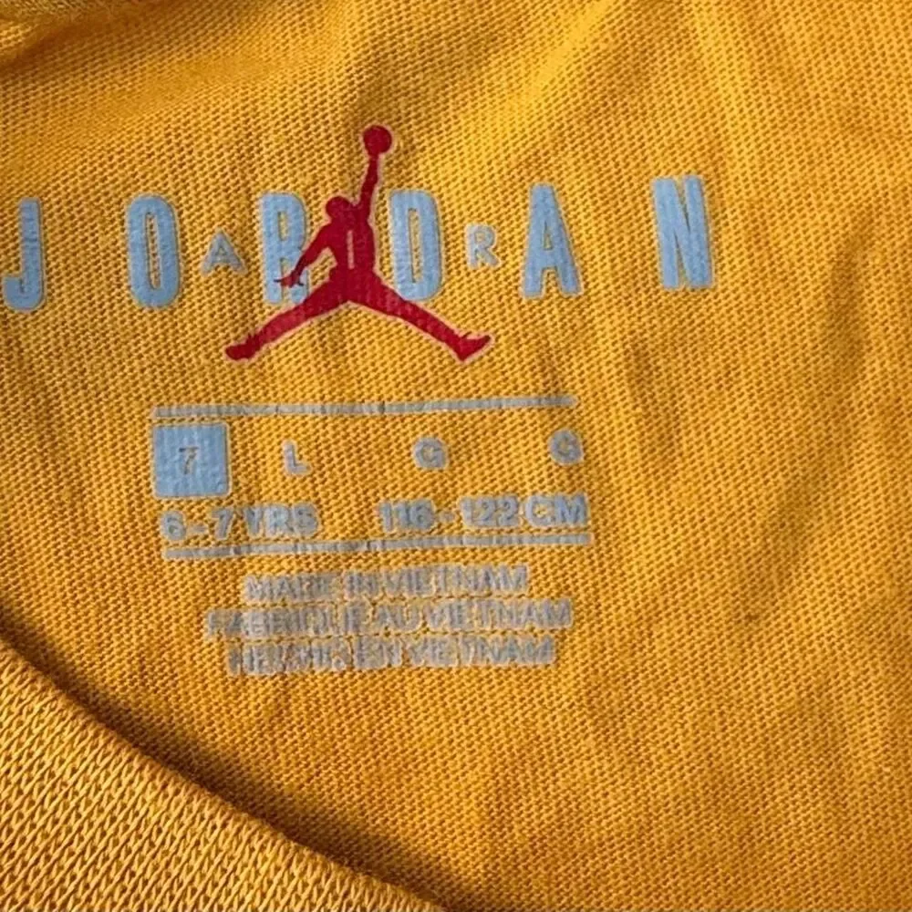 Jordan Yellow and Orange T-shirt